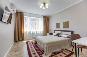 Stylish Central Almaty Apartment with Stunning Mountain Views